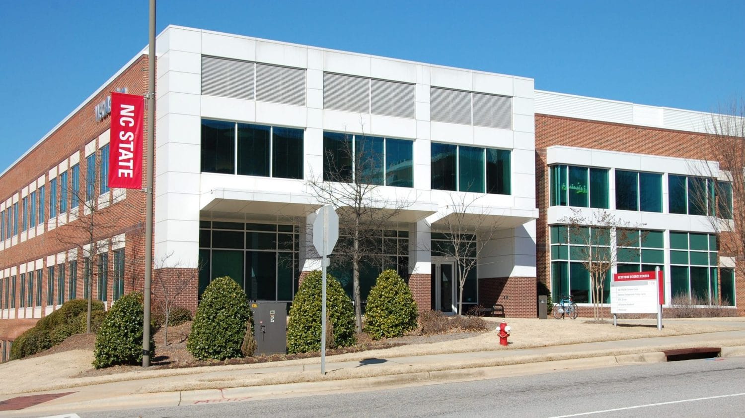 An exterior view of Keystone Science Center on Centennial Campus.