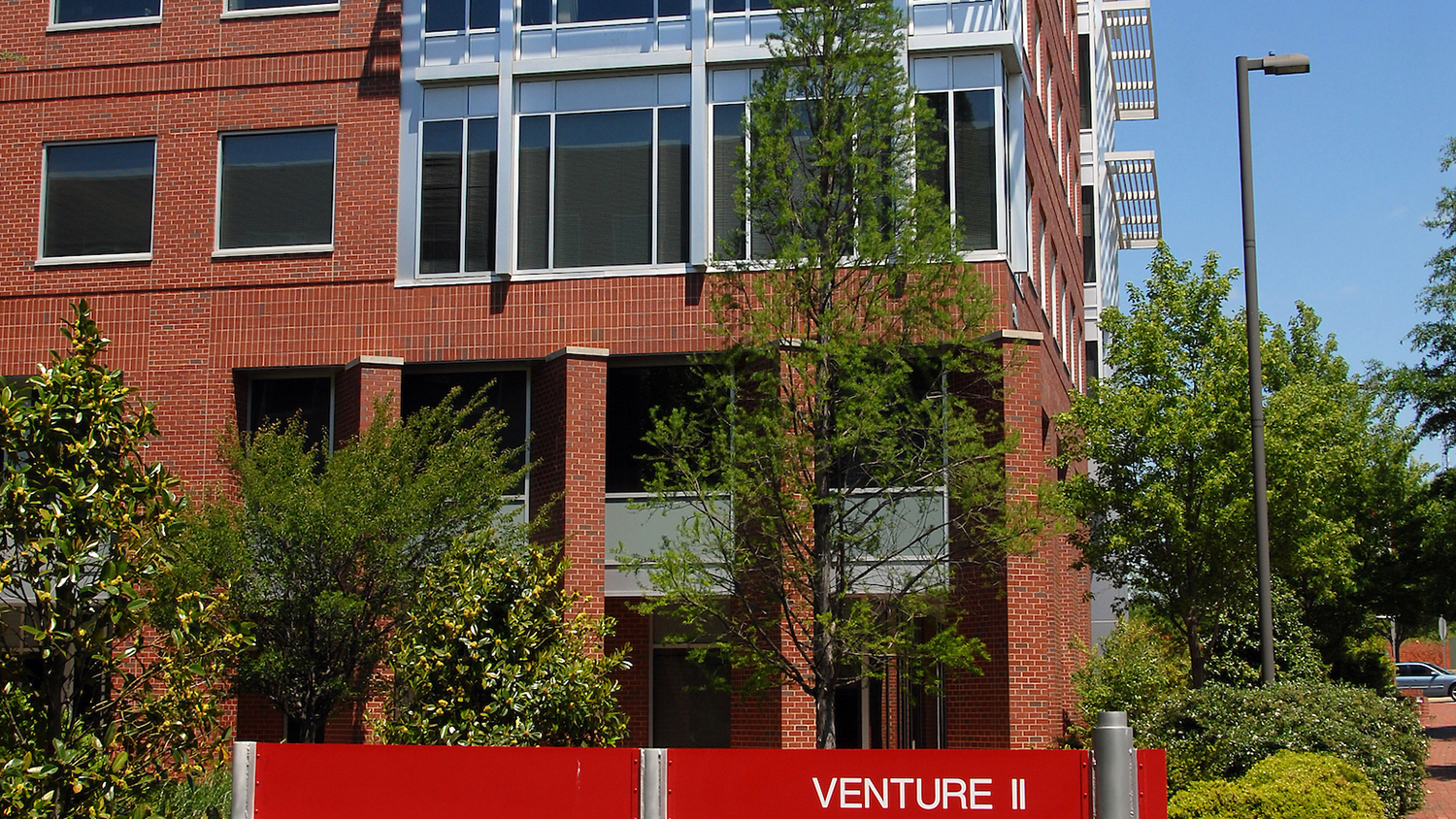 Exterior of the Venture Center on Centennial Campus.